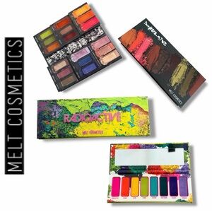 Melt Cosmetics Two Eyeshadow Palettes Radioactive & Impulsive - Multicolor